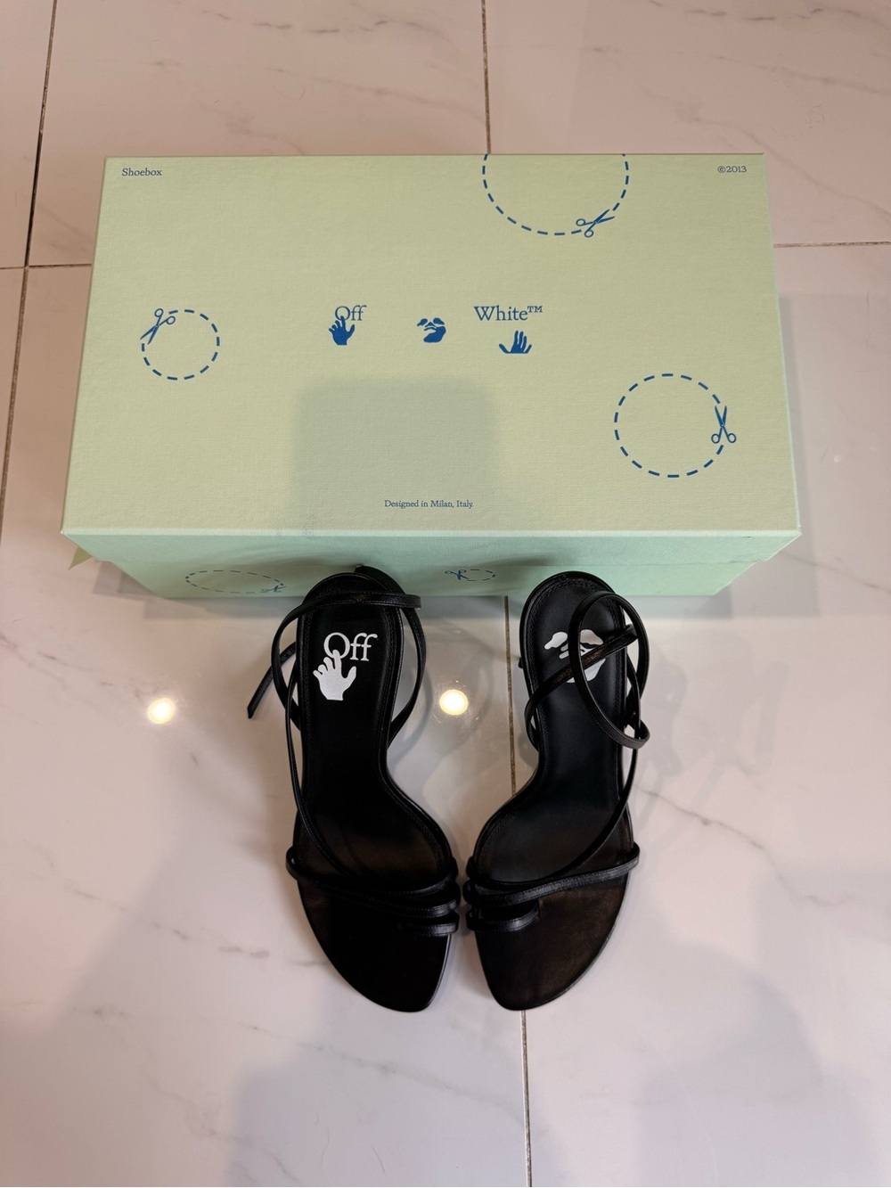NIB Off-White Allen Heels - Picture 3 of 13